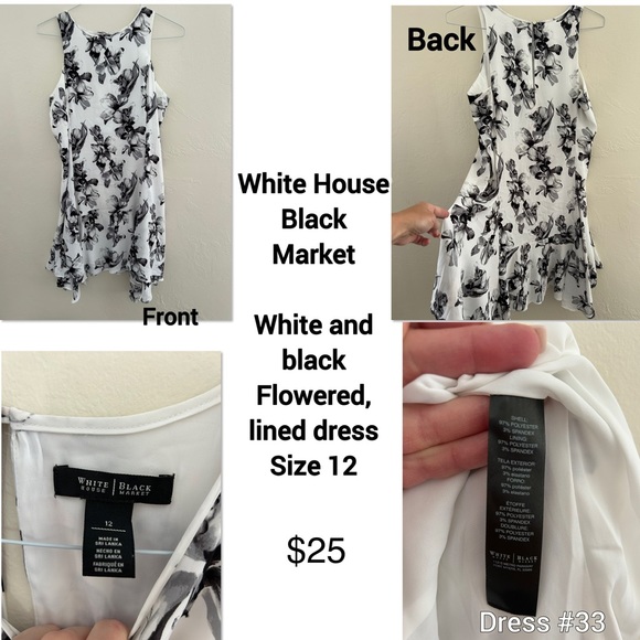 White House Black Market Dresses & Skirts - White House Black Market summer dress